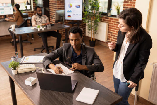 https://www.freepik.com/free-photo/diverse-colleagues-discuss-strategy-ideas_417583555.htm#fromView=search&page=1&position=33&uuid=6f9cd5a5-5f5b-4c71-8548-23e2f1d41ab0&query=small+business+employees+at+work