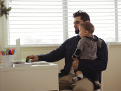 https://www.freepik.com/free-photo/father-holding-his-baby-while-using-laptop-desk_11229913.htm#fromView=search&page=1&position=0&uuid=00b92839-567a-4c32-bbc1-f54f6c0e7225&query=hormone+therapydad+dressed+for+work+holding+child
