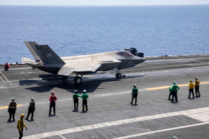 US Navy Stealth Jet Downs Iranian Drone in Arabian Sea Amid Rising Maritime Tensions