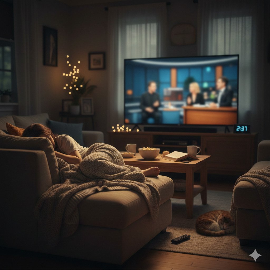 Is Sleeping with Your TV on a Bad Idea?