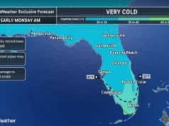 Florida Shivers Under Historic Arctic Blast as Record-Breaking Freeze Grips the Sunshine State