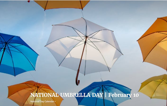 The First Use Of The Word Umbrella Was About 1600 Years After The Umbrella Was Created
