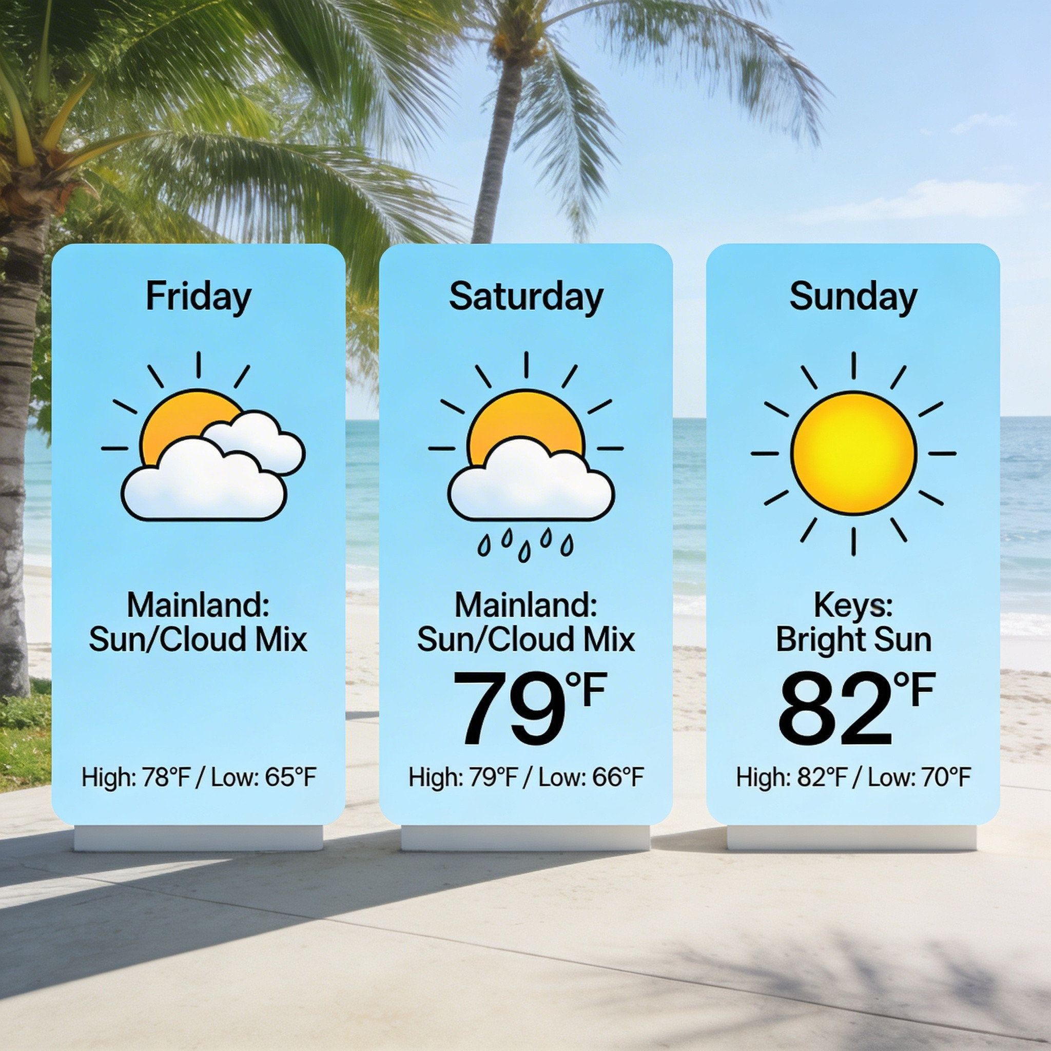 Sunny Skies Give Way to a Breezy, Showery Presidents' Day Weekend ...