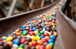 https://www.vecteezy.com/photo/60534220-a-long-wooden-slide-with-many-colorful-candy-balls