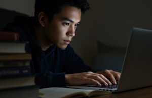 AI Detection Tools Every Teacher Should Use in 2026 https://www.vecteezy.com/photo/71062199-man-using-laptop-at-night-home-study-education