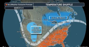 Winter Storm to Disrupt Northeast Travel Before a Dramatic Late-Week Surge in Temperatures (Video)