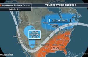 Winter Storm to Disrupt Northeast Travel Before a Dramatic Late-Week Surge in Temperatures (Video)