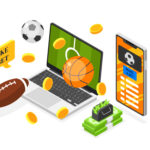 Sports Betting Isometric Composition