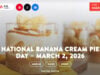 10%, Or 18.6 Million Americans Eat Banana Cream Pie Every Year