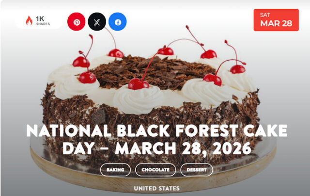 Black forest cake