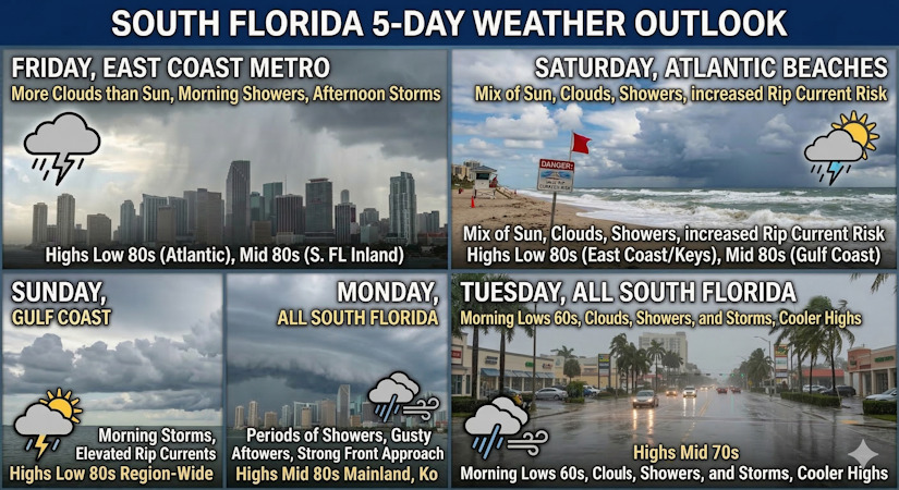 Wet Weather Ahead: A South Florida Weekend Forecast - South Florida ...
