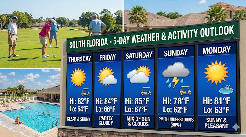 South Florida Sizzles With Sun and Storms - South Florida Reporter