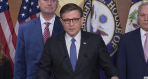 Johnson Defends ‘Operation Epic Fury’ and Rejects War Powers Restraints Following National Security Briefing (Video)