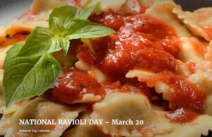 Toasted Ravioli Was Invented When A Cook Accidentally Dropped Ravioli Into Hot Oil – It’s Not Really Toasted But Fried!