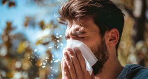 https://www.vecteezy.com/photo/46518915-a-handsome-man-is-blowing-his-nose-with-a-tissue-during-spring-allergy-season-flowers-blossom-exhausted-and-uncomfortable-allergens-in-air-disease-and-sickness