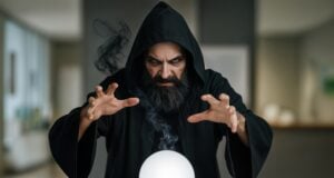 https://www.vecteezy.com/photo/73215160-a-wizard-performing-a-dark-ritual-indoors-in-low-light-with-smoke-rising-mysteriously-from-a-glowing-crystal-ball-on-a-table