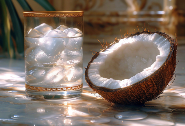 https://www.vecteezy.com/photo/38356388-ai-generated-a-coconut-is-cut-in-half-quench-your-thirst-with-a-glass-of-refreshing-coconut-water-served-over-ice