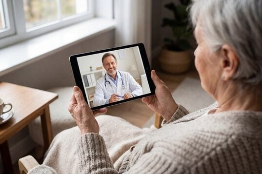 https://www.vecteezy.com/photo/77799206-senior-woman-having-a-telehealth-consultation-with-a-male-doctor-on-a-tablet-at-home-near-a-window-with-tea