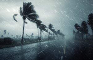 https://www.vecteezy.com/photo/51103203-stormy-weather-brings-heavy-rain-and-strong-winds-along-a-coastal-road-lined-with-palm-trees
