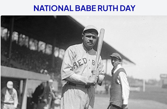 Babe Ruth Jr At A 1931 Exhibition Game, 17-Year-Old Female Pitcher Jackie Mitchell ...