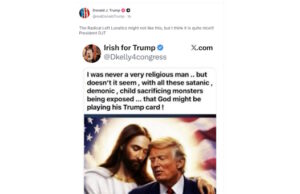 The Messiah of Mar-a-Lago: Trump Unveils New AI Image With Jesus Amid Explosive Blasphemy Row