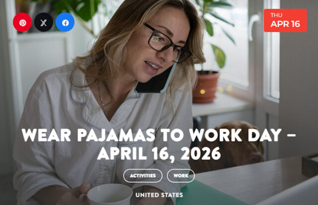 Wear Pajamas to Work