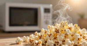 What Happens to Your Body When You Eat Microwave Popcorn https://www.vecteezy.com/photo/75054370-a-microwave-oven-with-popcorn-on-a-table