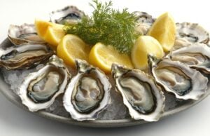https://www.vecteezy.com/photo/52071804-delicious-oysters-arranged-on-a-chilled-platter-garnished-with-lemon-wedges-and-herbs