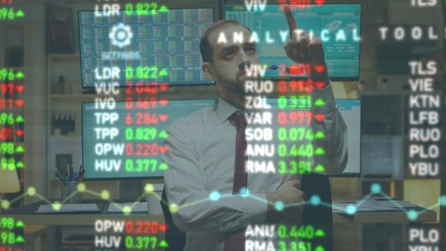 https://www.vecteezy.com/photo/31409848-investor-using-technology-driven-ar-visualization-aid-to-come-up-with-effective-trading-strategies-analyst-analyzing-banking-bond-trading-stock-market-data-sales-numbers-and-statistics-graphs