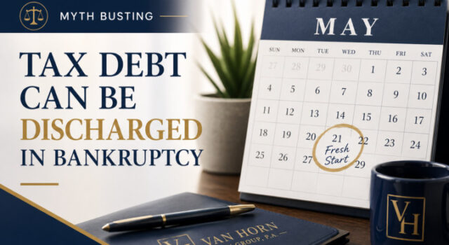 Myth Busting: Can Tax Debt Be Discharged in Bankruptcy? - South Florida ...