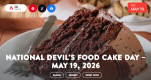 Recipes In 1898 For Devil’s Food Cakes Often Appeared Alongside Recipes For Angel Food Cakes.