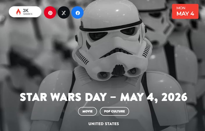 How a Thatcher Ad and a German Translation Gave Birth to Star Wars Day