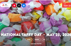 Enough Taffy Is Made In 1-Hour To Cover 1/3 The Length of Atlantic City (1.3 miles). (Video)