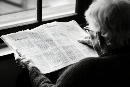 Florida Newspaper Front Pages https://www.vecteezy.com/photo/60532938-an-elderly-woman-reading-the-newspaper