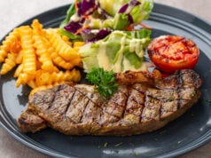 https://www.vecteezy.com/photo/49673137-grilled-sirloin-beef-steak-with-french-fries-and-salads