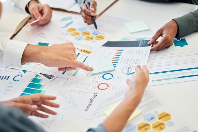 https://www.vecteezy.com/photo/76042543-marketing-documents-teamwork-and-hands-of-business-people-in-office-at-table-discussing-global-sales-growth-strategy-graphs-charts-or-group-in-meeting-with-finance-statistics-for-project-planning