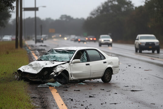 https://www.vecteezy.com/photo/63167181-traffic-accident-damaged-white-car-stopped-on-highway-roadside