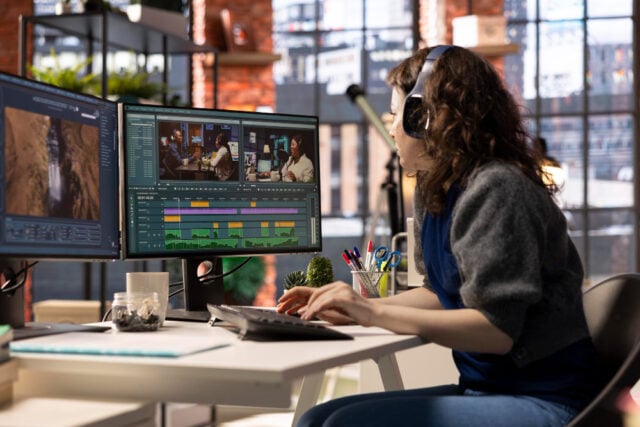 118847 https://www.magnific.com/free-photo/female-filmmaker-working-media-post-production-from-agency-office_416760938.htm#fromView=search&page=1&position=9&uuid=e444548e-a527-4cd3-ae4d-a88883485c0c&query=video+editing