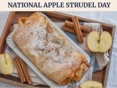 The Oldest Strudel Recipe Is A Handwritten Document From 1696. It Is On Display At The Viennese City Library