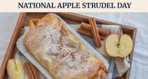 The Oldest Strudel Recipe Is A Handwritten Document From 1696. It Is On Display At The Viennese City Library