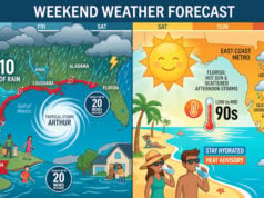 Dangerous Gulf Coast Flooding Escalates While Florida bakes Under Scorching Skies