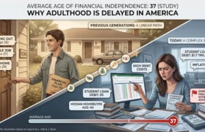 This Is the Average Age When People Stop Relying on Their Parents for Money