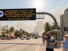 Florida Heat Advisory Issued