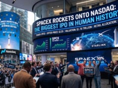 The Countdown Is Over: SpaceX Rockets Onto Nasdaq in the Biggest IPO in Human History