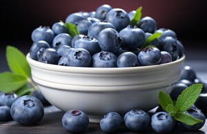 Why Wild Blueberries Are Getting Attention for Heart and Metabolic Health Benefits https://www.vecteezy.com/photo/39616176-ai-generated-fresh-blueberries-ripe-and-juicy-in-a-rustic-wooden-bowl-generated-by-ai