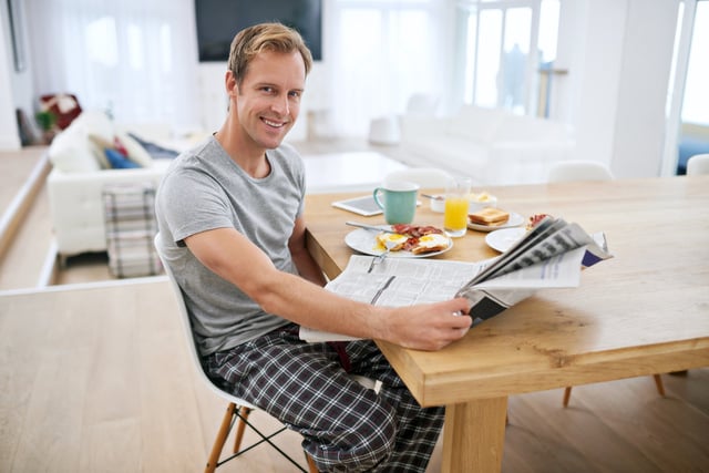 small-vecteezy_portrait-eating-breakfast-or-happy-man-with-newspaper-for_72037298_small https://www.vecteezy.com/photo/72037298-portrait-eating-breakfast-or-happy-man-with-newspaper-for-reading-election-info-to-relax-in-morning-home-voter-and-person-at-brunch-for-healthy-nutrition-with-announcement-article-or-story-update