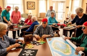 Why 15 Minutes of Play Could Be the Best Gift You Give This Year https://www.vecteezy.com/photo/70866187-senior-citizens-playing-a-pirate-themed-board-game