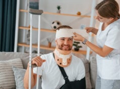 What Most Accident Victims Regret Not Doing During the First Week of Recovery https://www.vecteezy.com/photo/59175841-taking-care-of-bandage-on-the-head-woman-is-helping-injured-man-at-home
