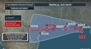 AccuWeather Tracks Tropical Depression 2 Heading Toward Louisiana Landfall With Severe Flood Risks