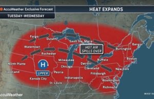 Dangerous Heat Shifts East While Record Temperatures Threaten the West